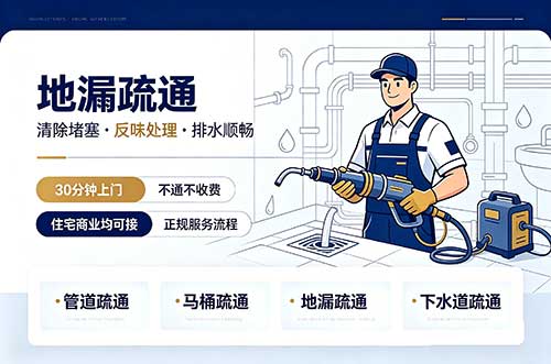 大理地漏疏通