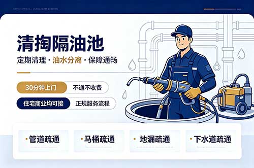 大理清掏隔油池